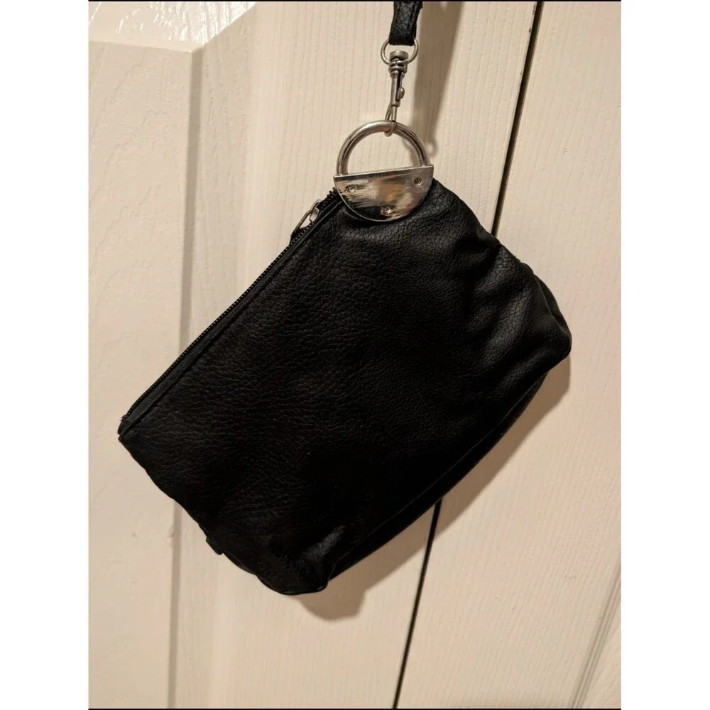 Vintage Y2K Claire's Black Wristlet Clutch